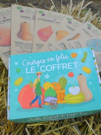 Coffret Courges en Folie (6 Variétés originales)