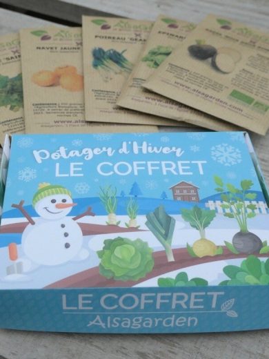 Coffret Potager d'Hiver (10 variétés de légumes hivernaux)