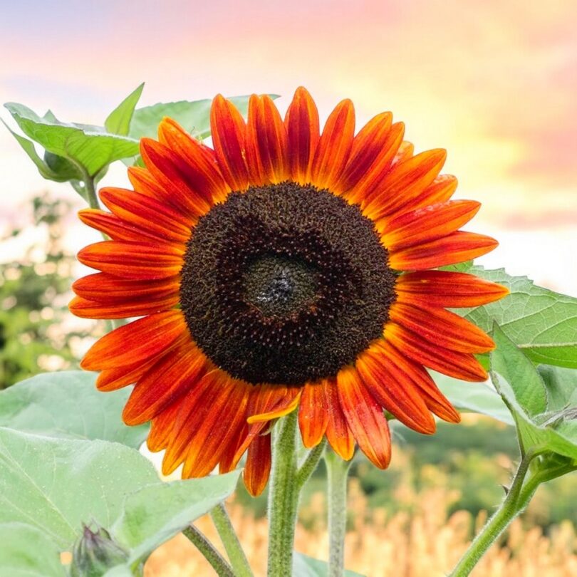 Tournesol 'Evening Sun' (Variété à fleurs simples) Graines